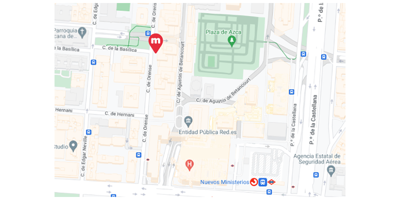 imagen mapa nueva oficina madrid