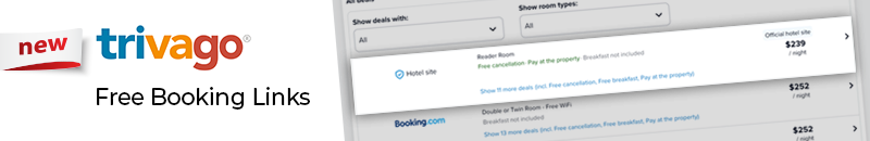 trivago free booking links mirai