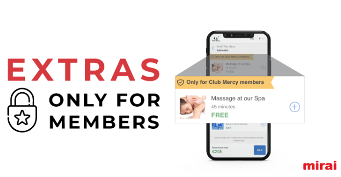 extras members loyalty club mirai