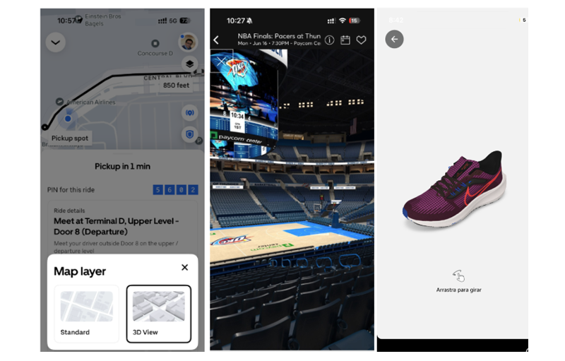 mirai 3D booking engine features unique experiences