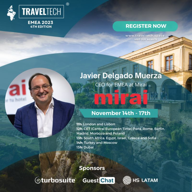 participation travel tech 2023 javier delgado mirai