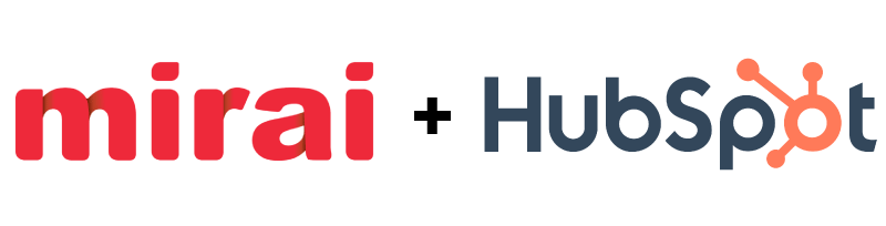 mirai integration hubspot