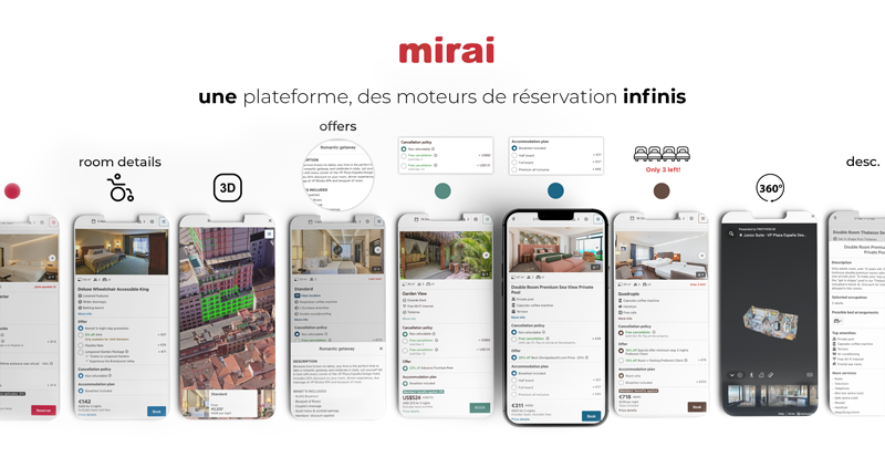 decouvrez nouveau moteur reservations hotel mirai