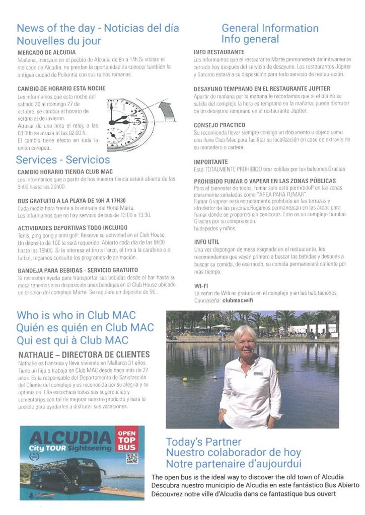 Daily Newsletter Clubmac