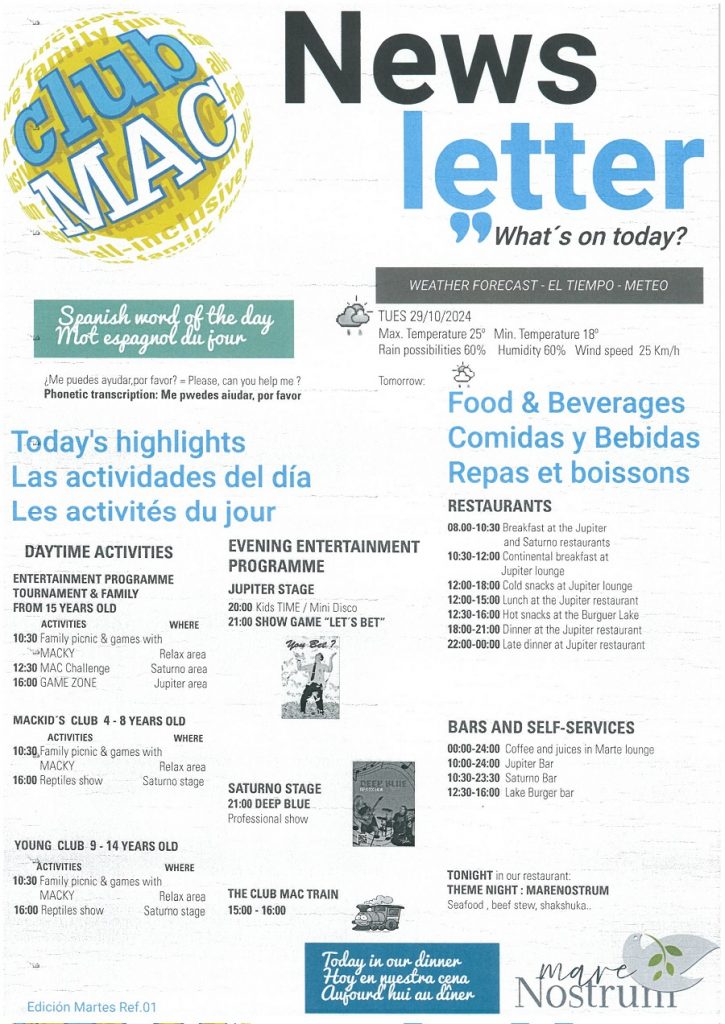 Daily Newsletter Clubmac