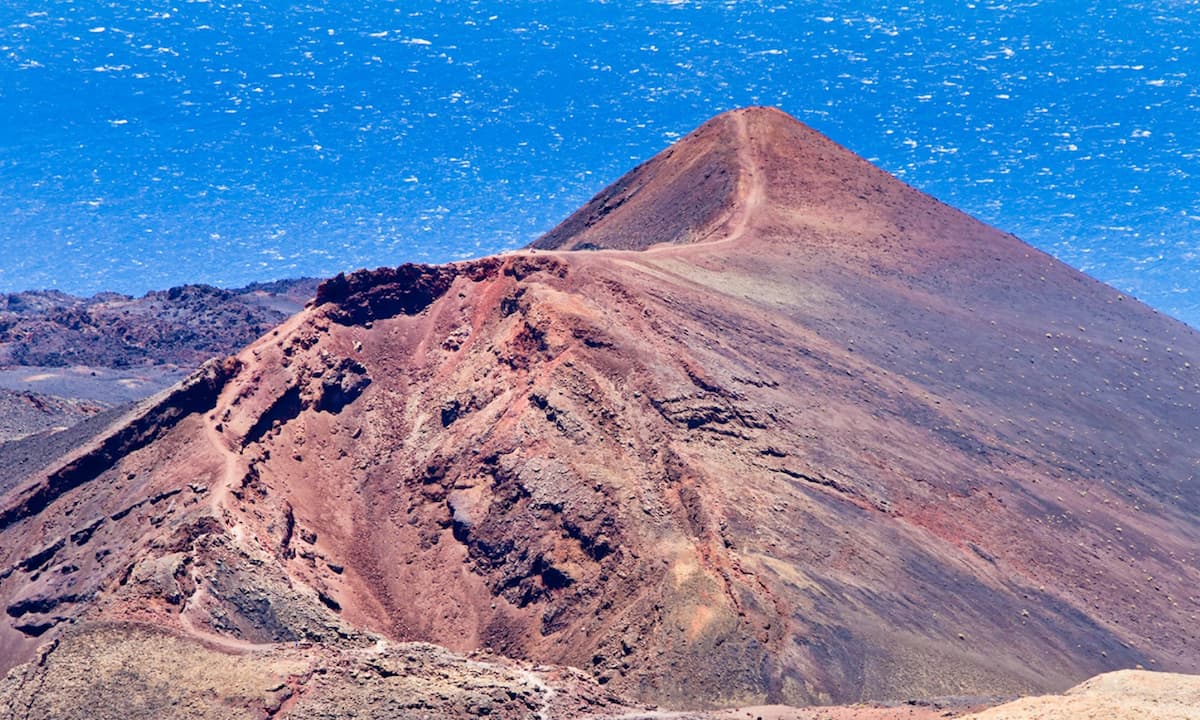 Volcán Teneguía en La Palma
