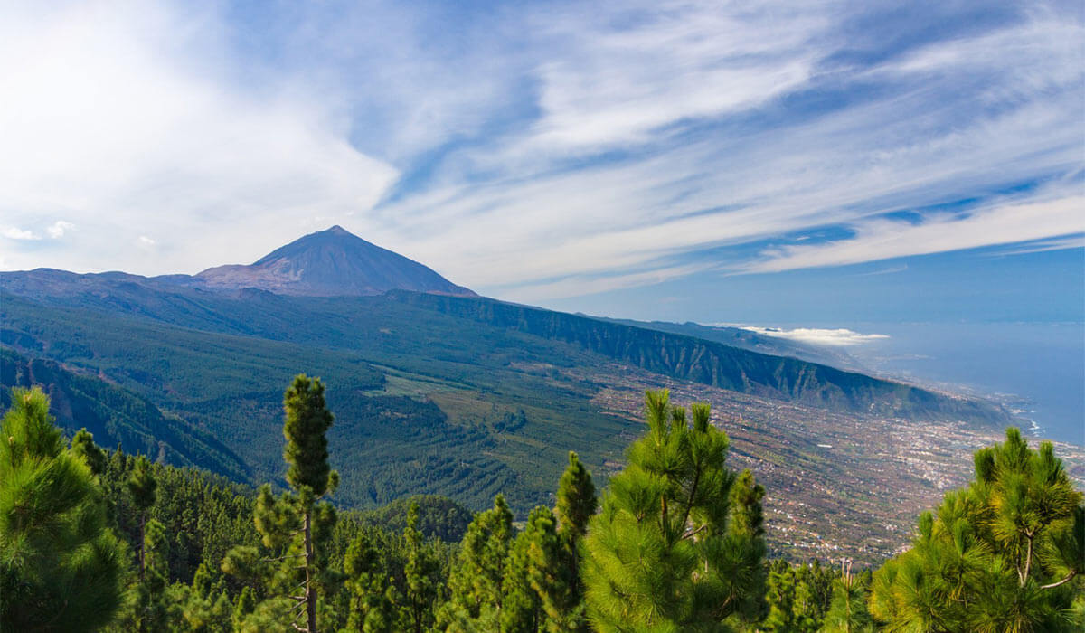 View from Chipeque del Teide viewpoint
