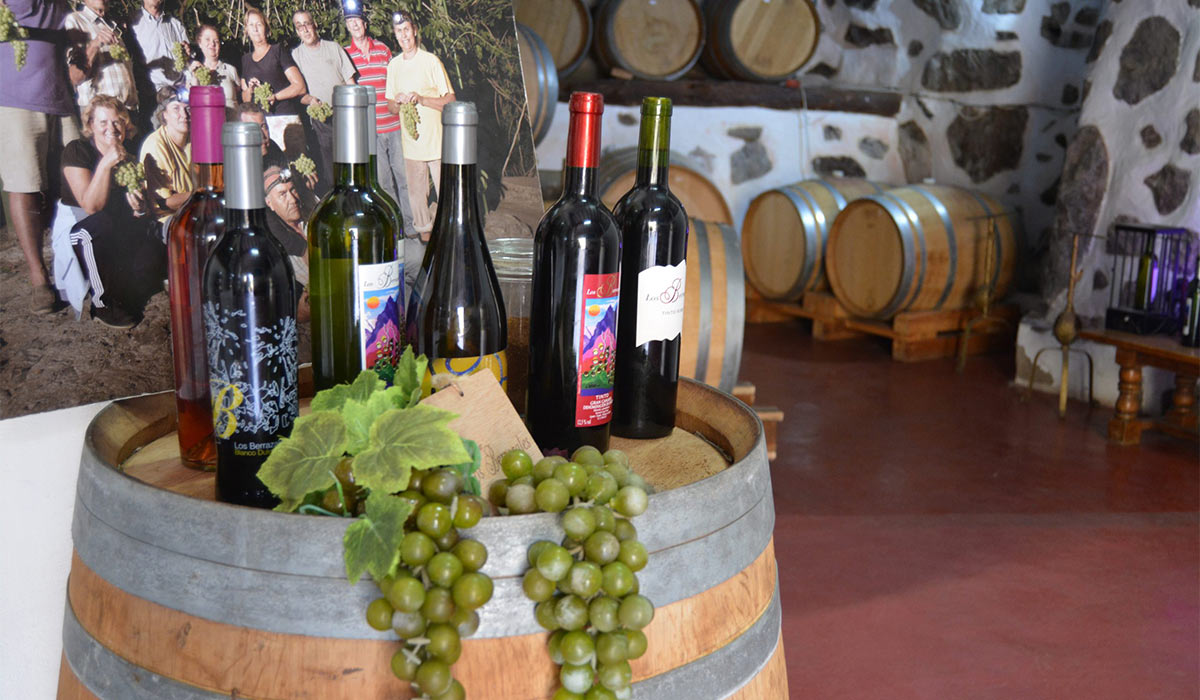 Wines from Los Berrazales winery