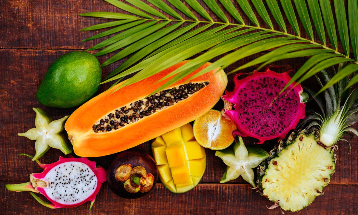 Caribbean fruits