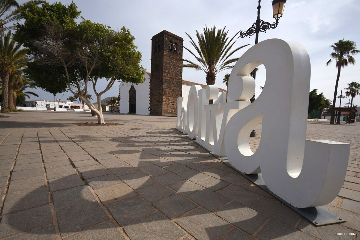 Plaza en La Oliva, Fuerteventura