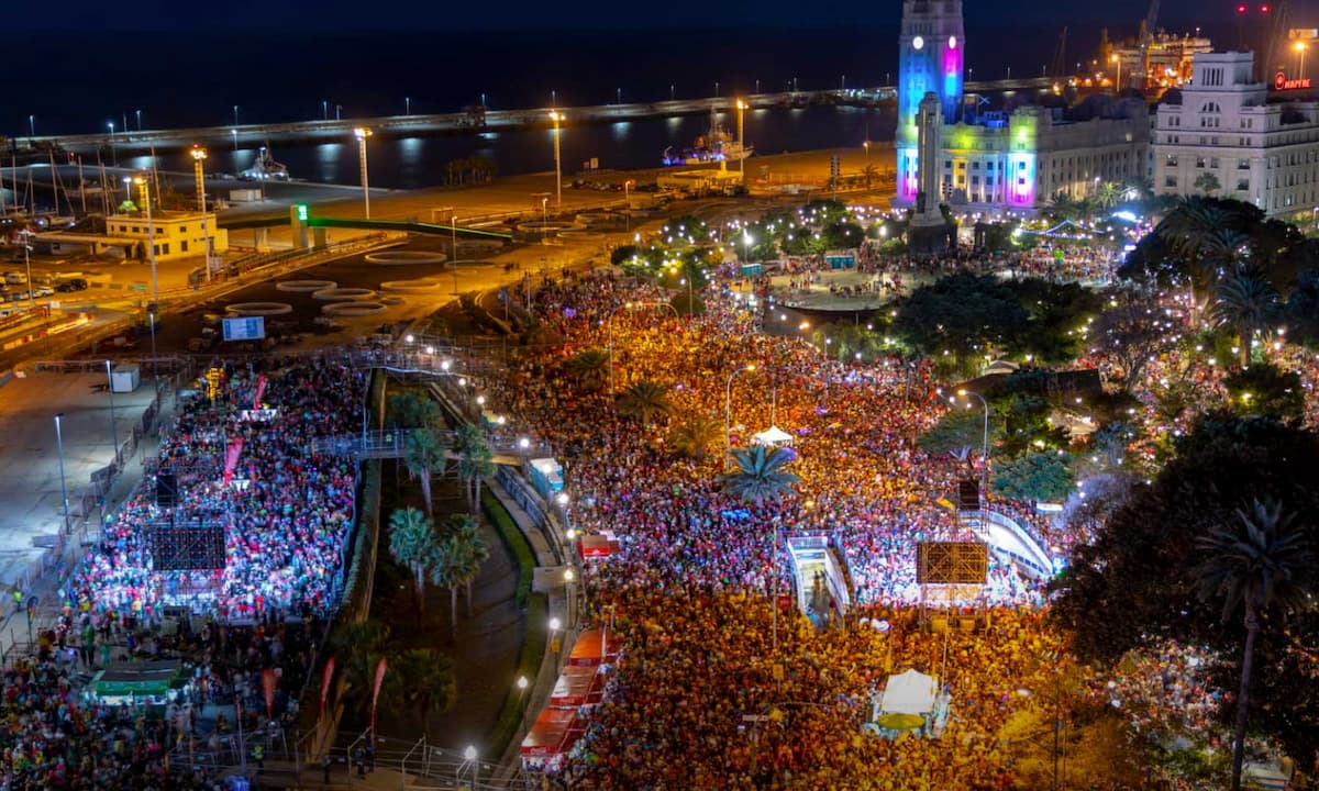 Carnival Los Indianos in Santa Cruz de La Palma 2024