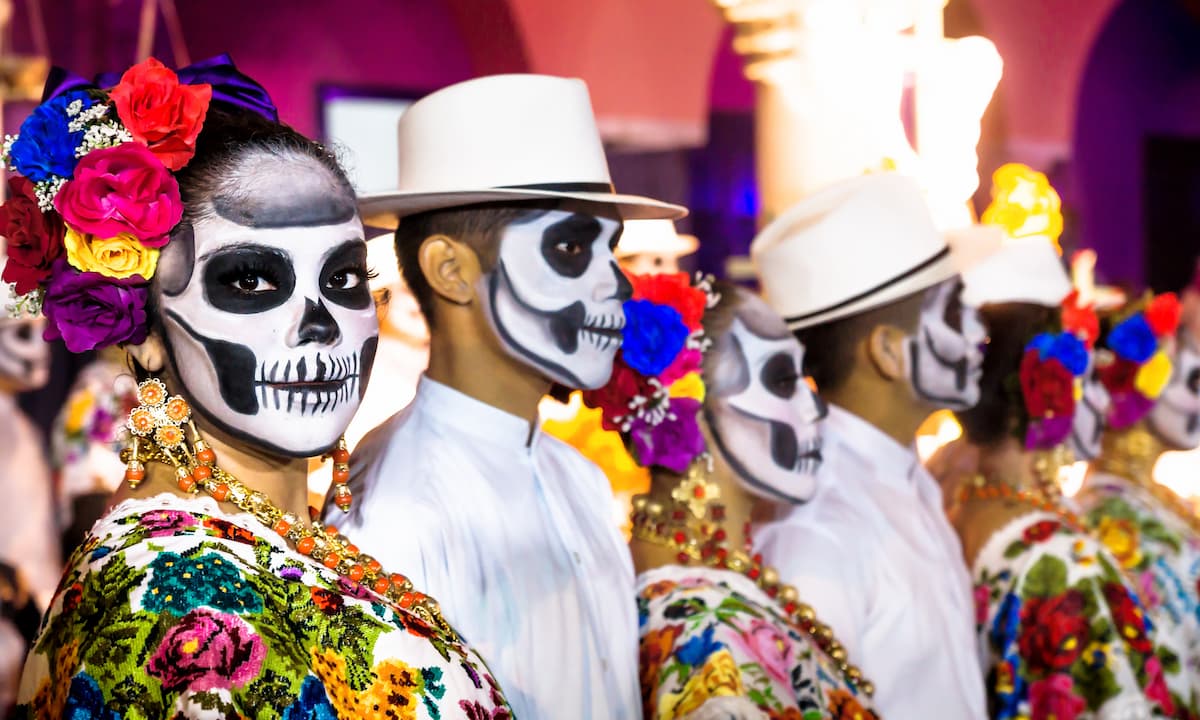 Día Muertos Fiestas México