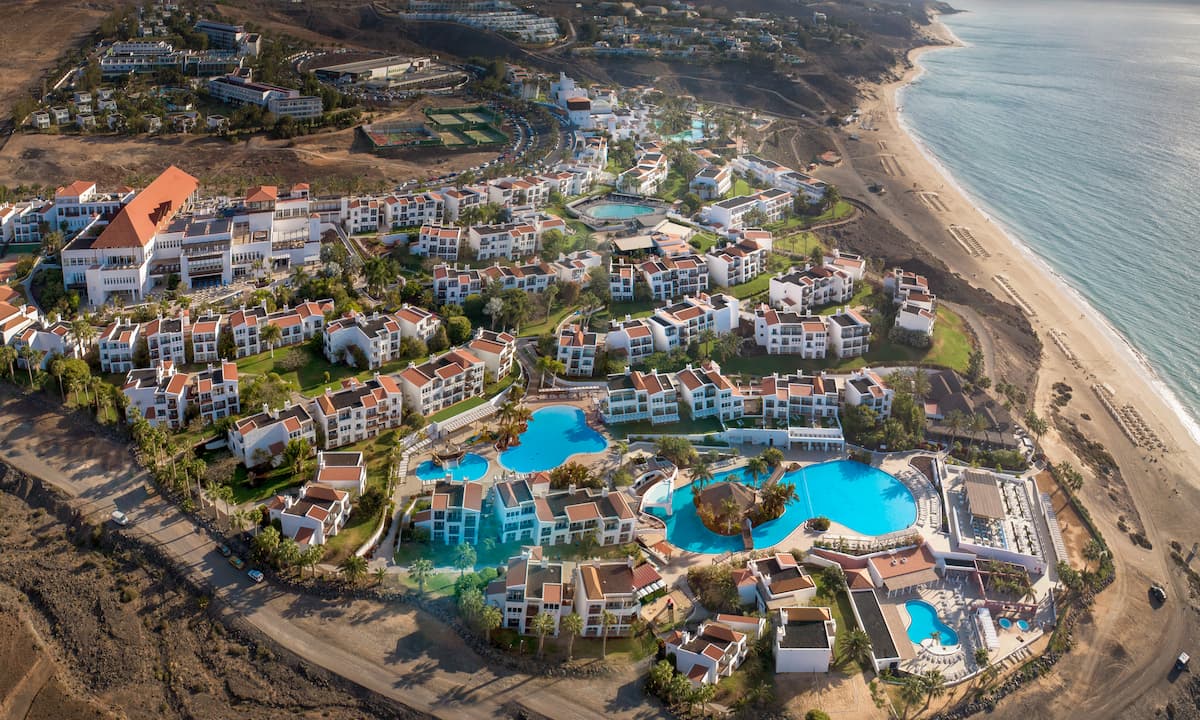Panoramablick auf das Familienhotel Fuerteventura Princess