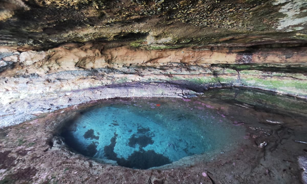Gran Canaria's cave of a thousand colours