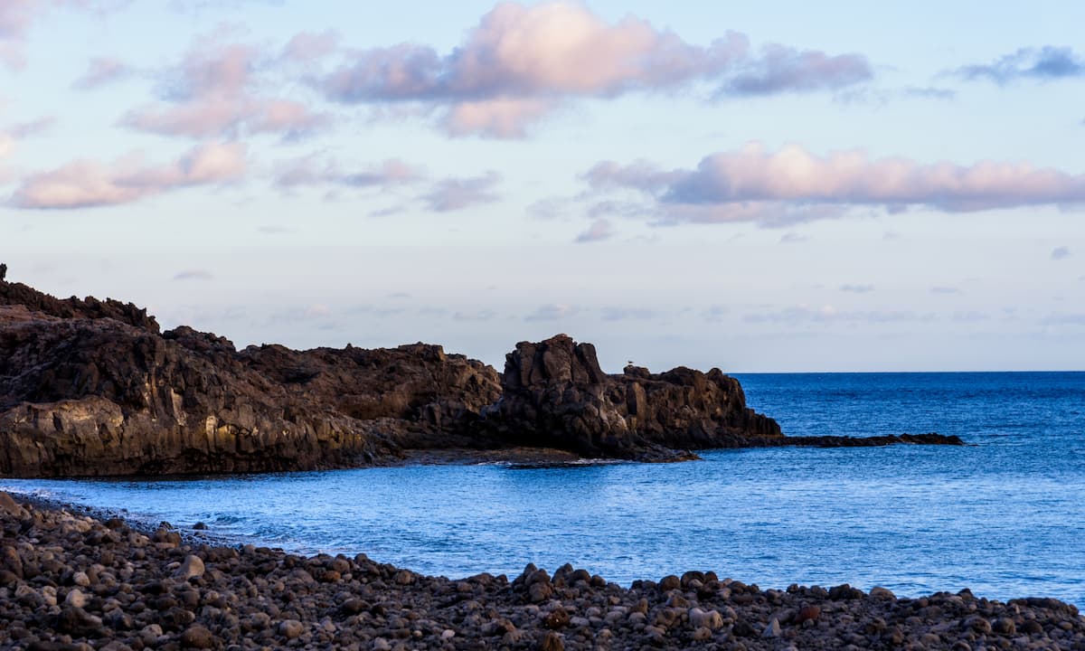 Imagen de la costa de Fuencaliente, en La Palma
