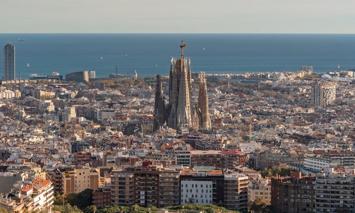 Die Evangelistentürme Sagrada Familia
