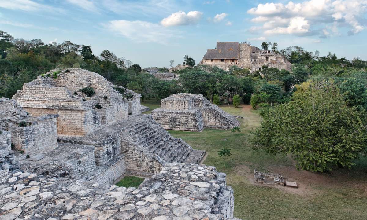 The ruins at Ek Balam