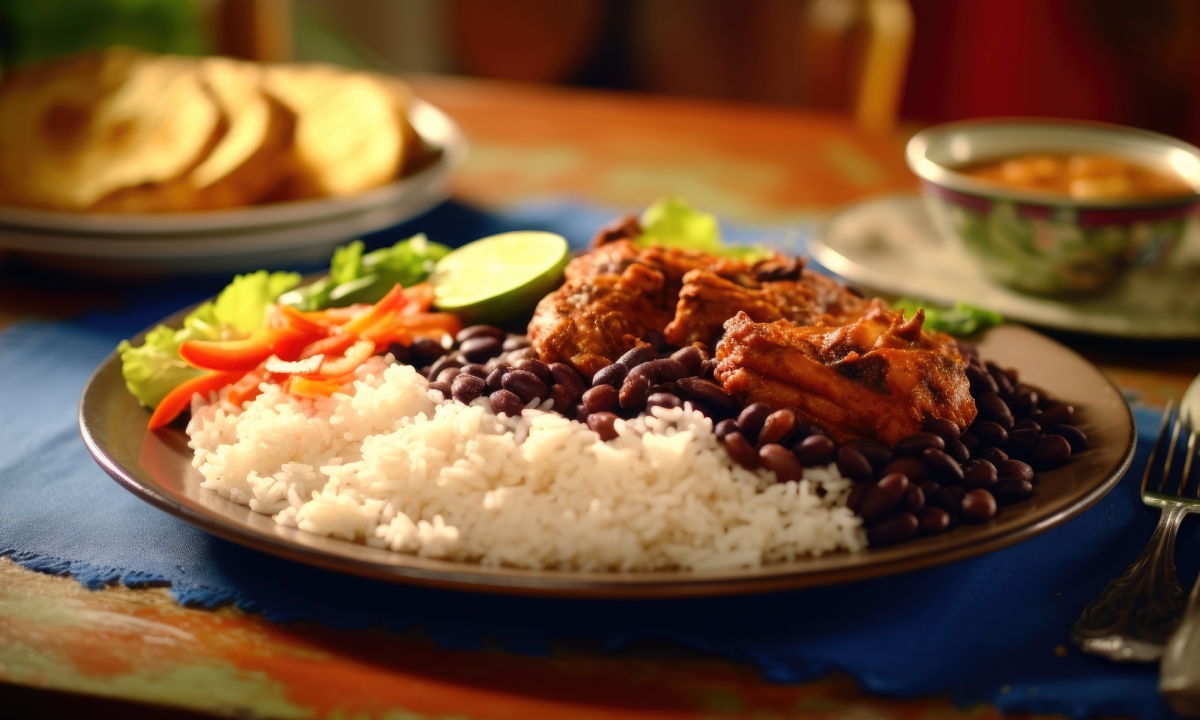 Plato de La Bandera