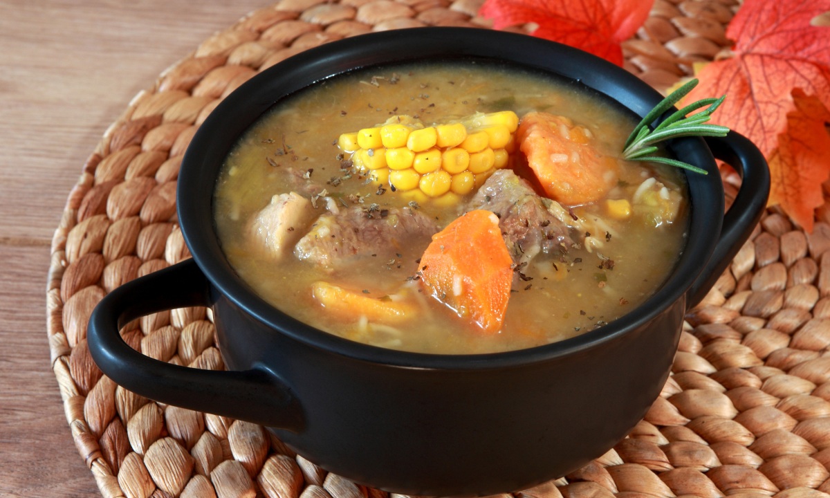 Plato de sancocho