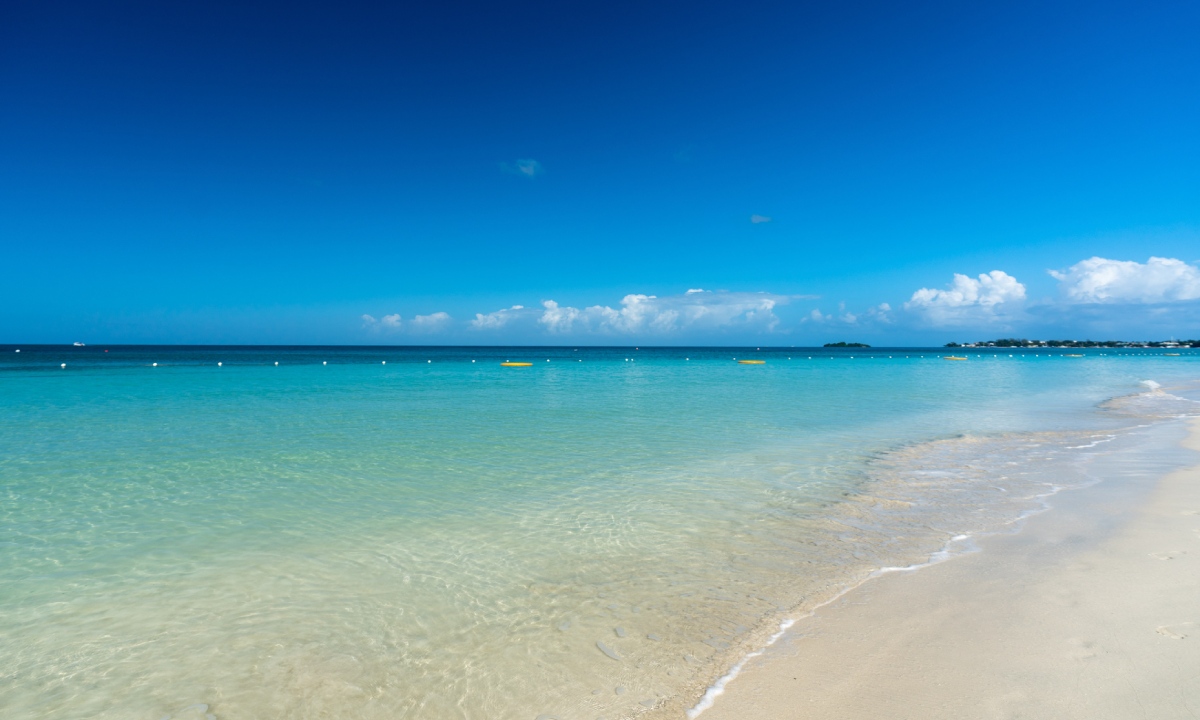 Seven Mile Beach en Jamaica