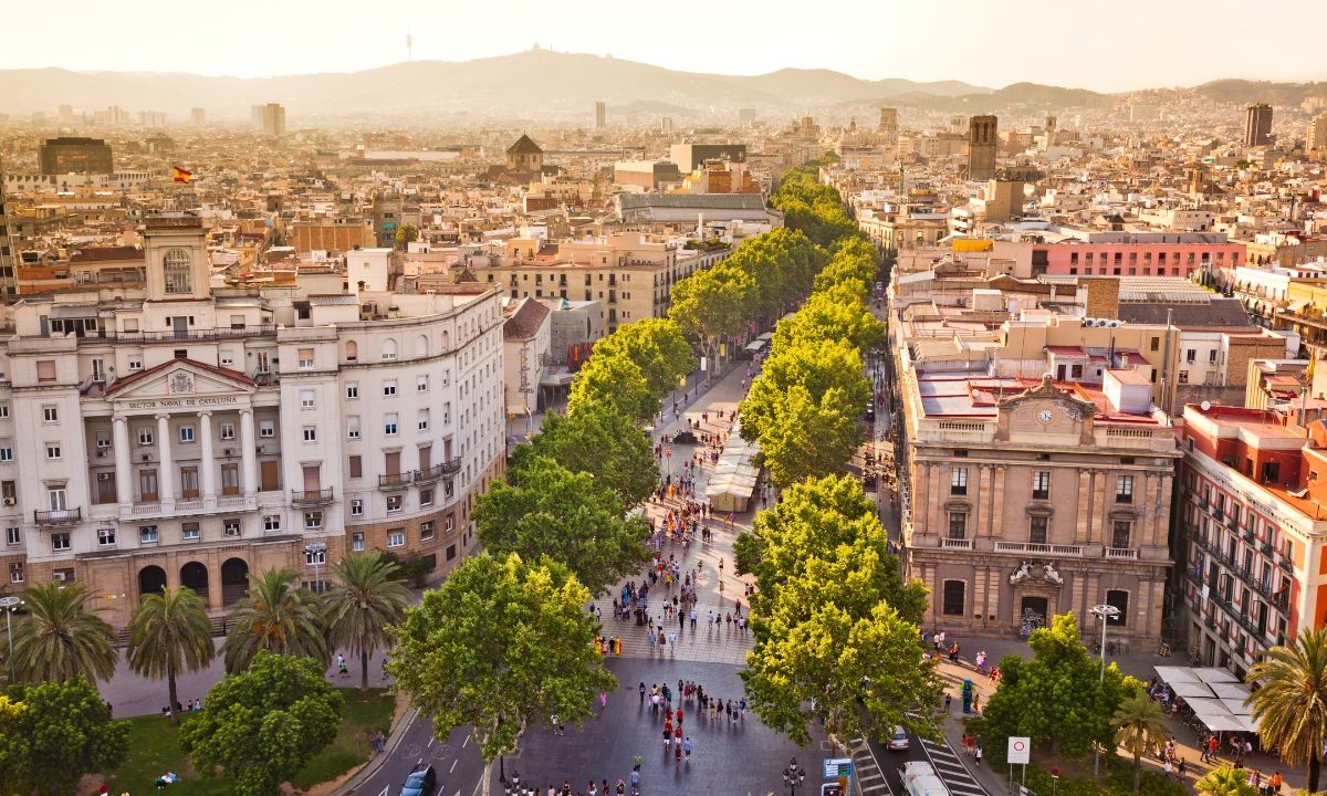Las Ramblas, Barcelona