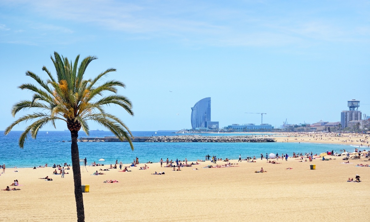 Playa de La Barceloneta, Barcelona