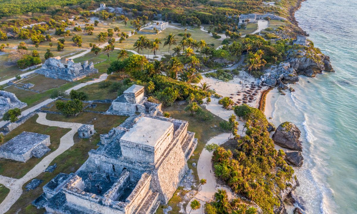 The ruins at Tulum