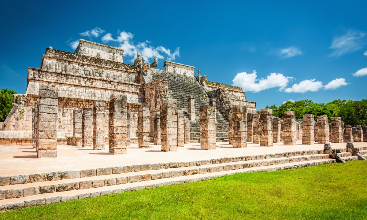 The ruins at Chichen Itza