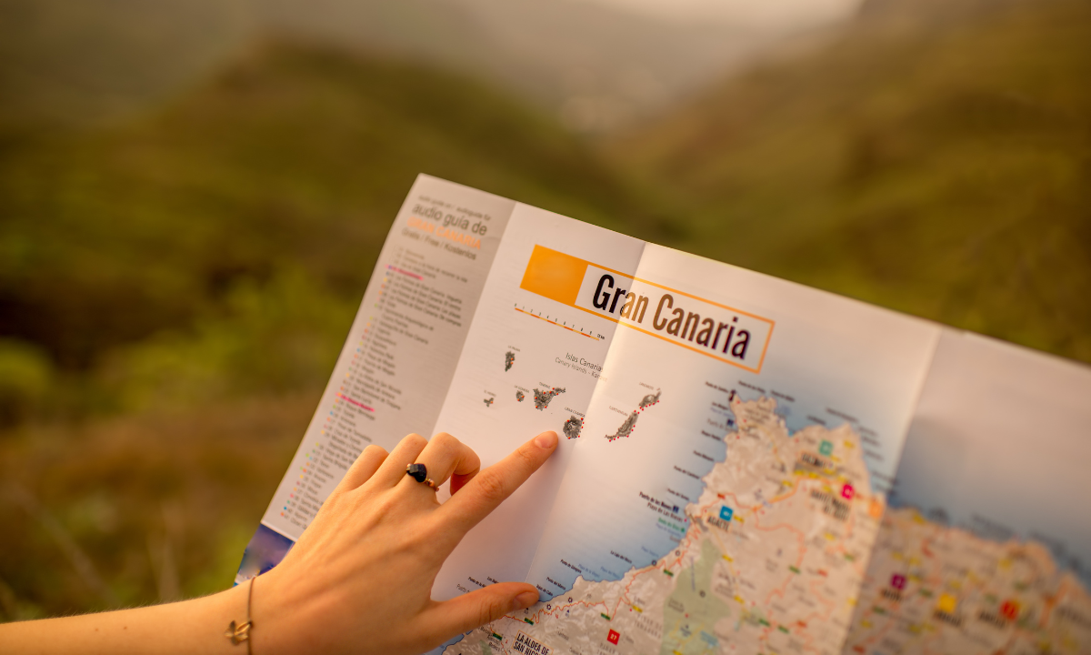 Karte von Gran Canaria