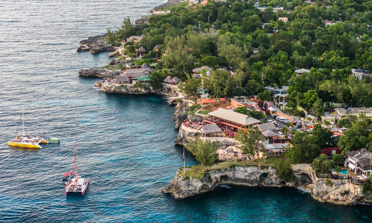 The cliffs at Rick’s Café