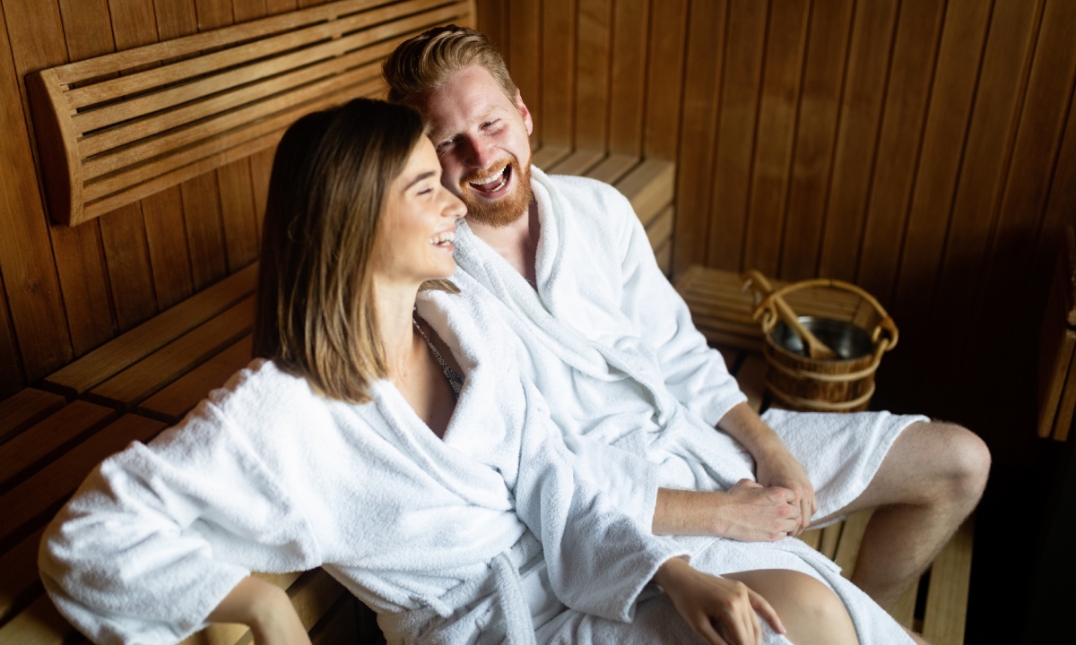 Couple’s spa ritual