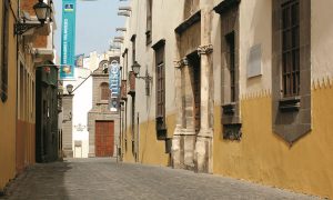 Straßen von Vegueta, einem historischen Viertel von Las Palmas de Gran Canaria