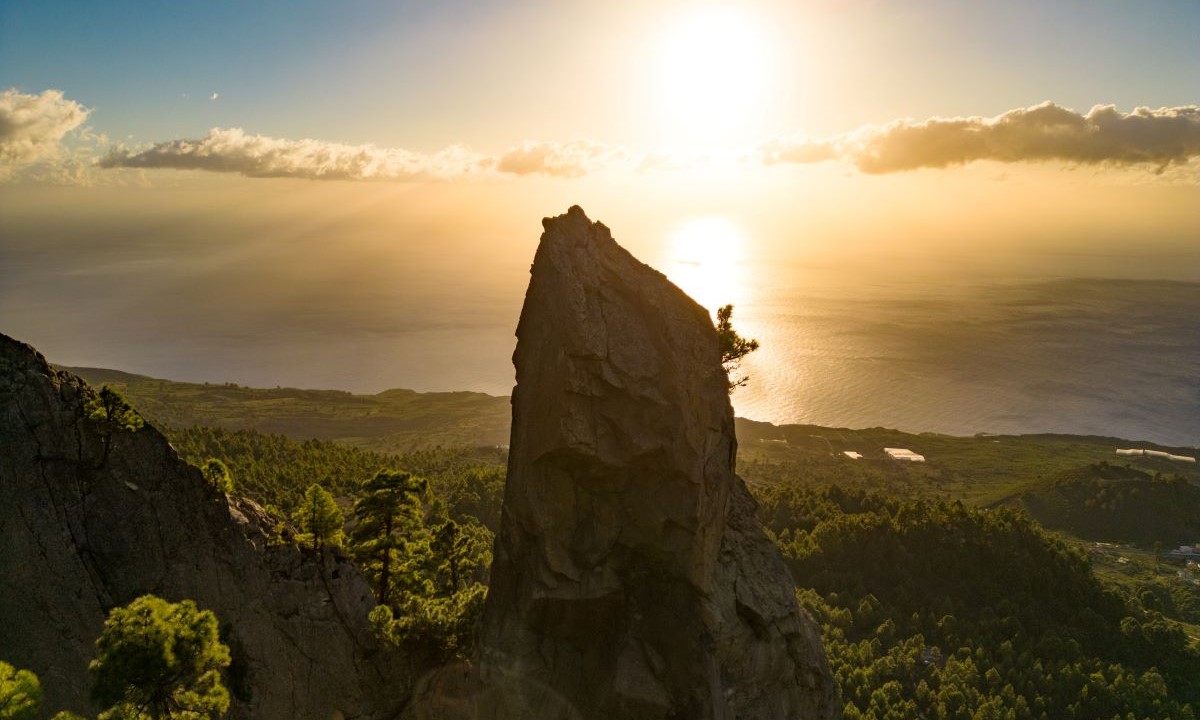 Atardecer - Paisaje de La Palma (Canarias)