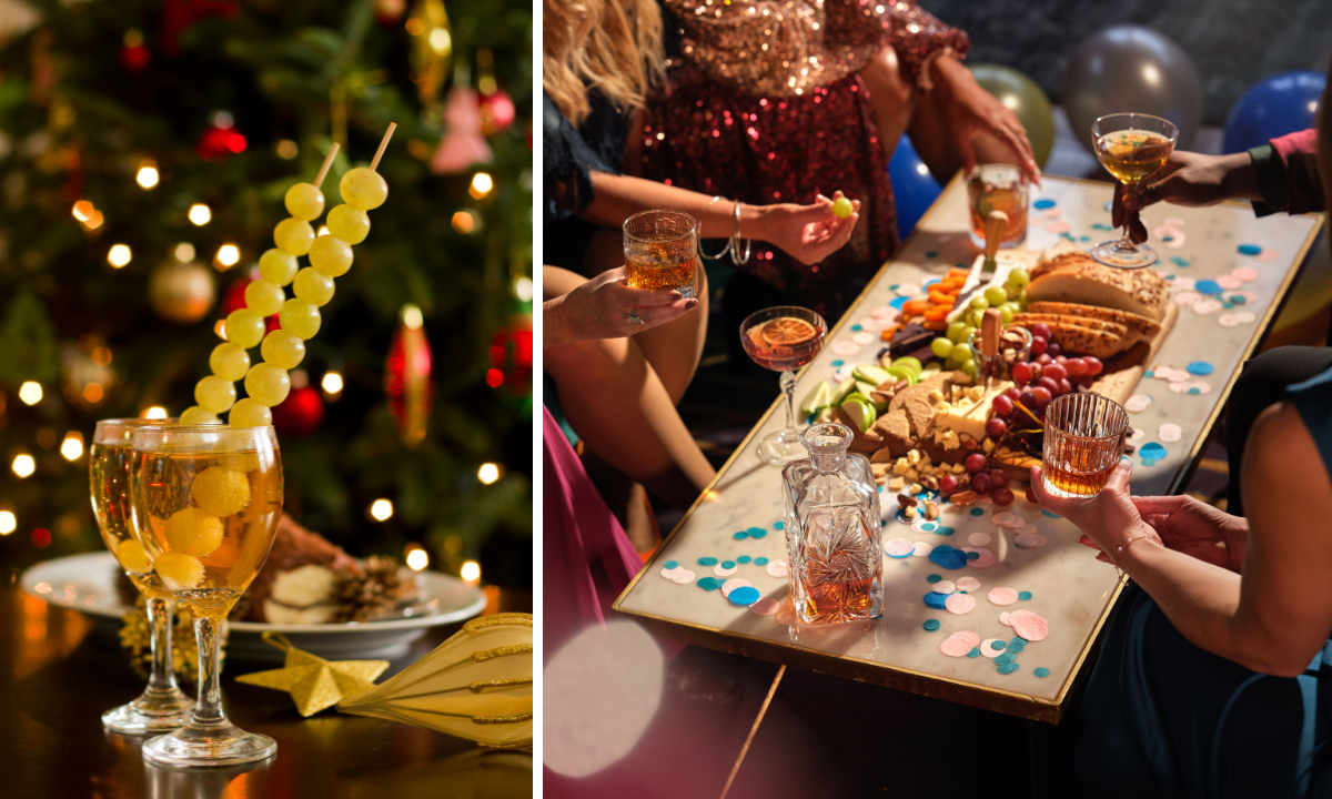 Die 12 Glückstrauben und Silvester-Aperitifs