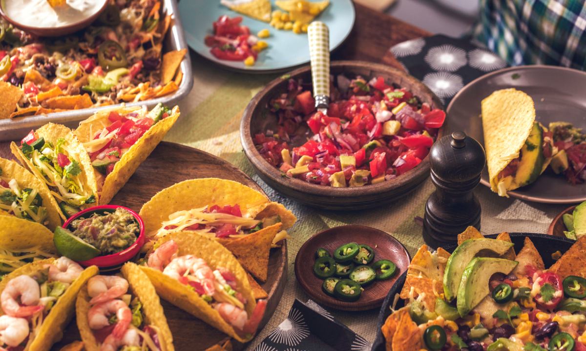 Typical Mexican dishes