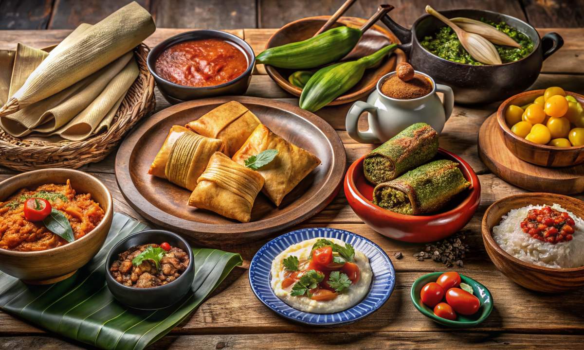 Typical dishes from the Dominican Republic