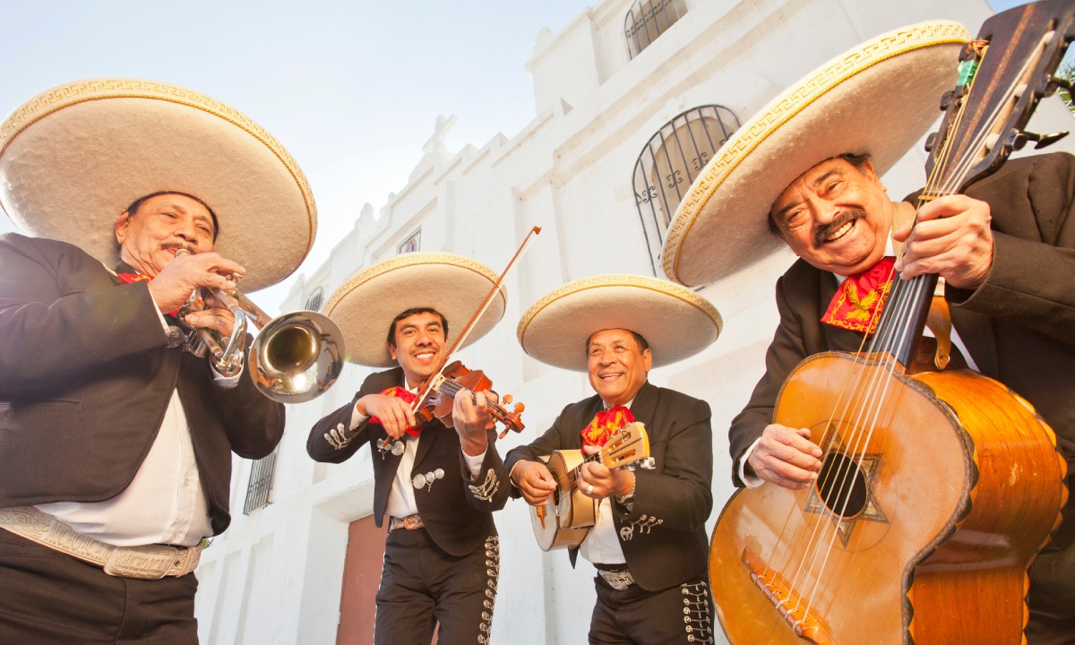 A group of Mariachis