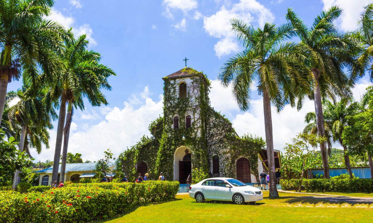 Zona costera de Jamaica