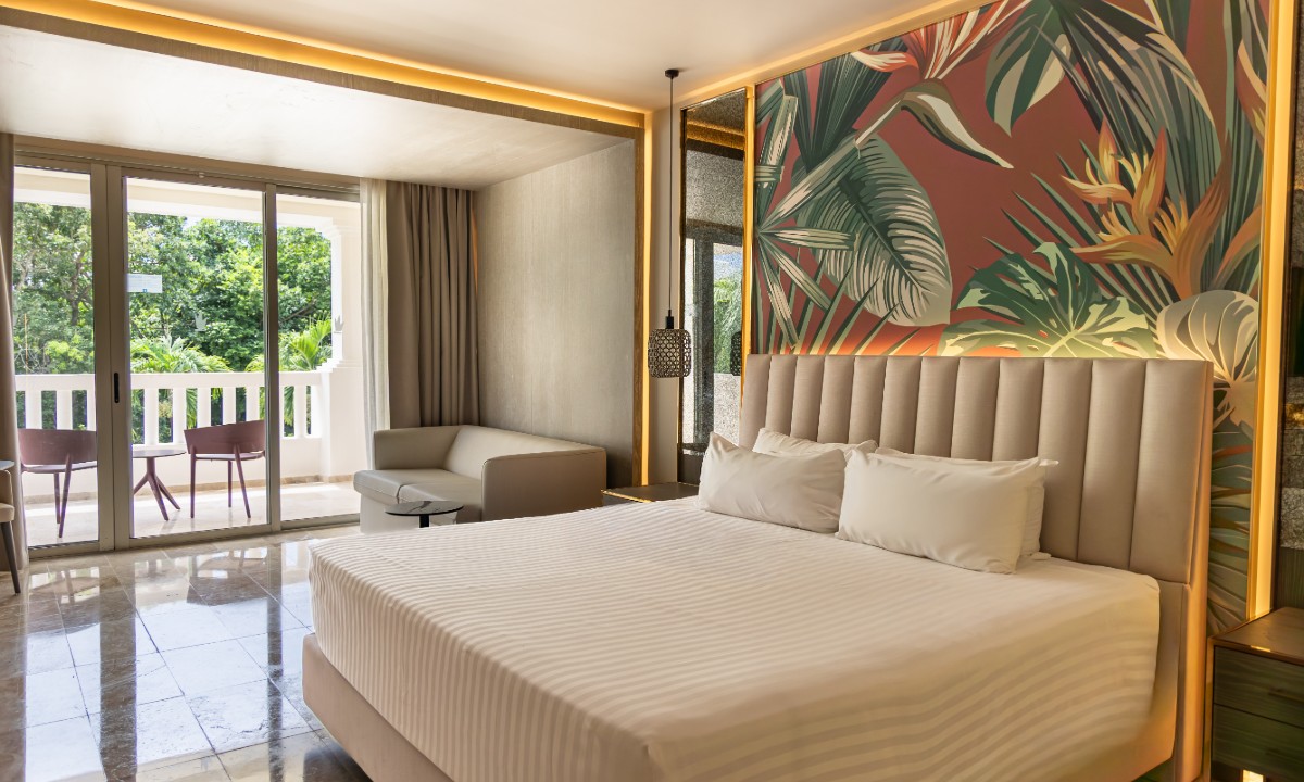 Habitación con cama doble