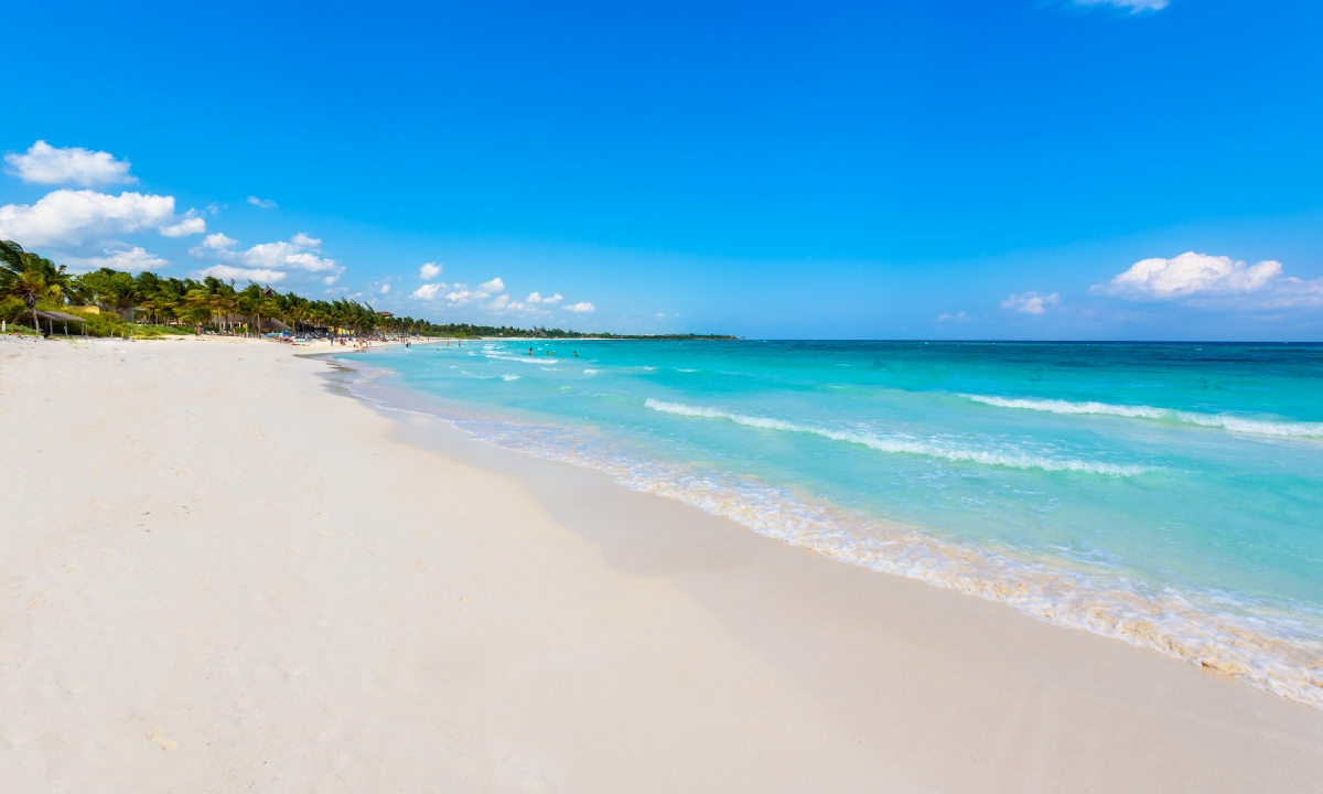 Playa Xpu-Ha an der Riviera Maya