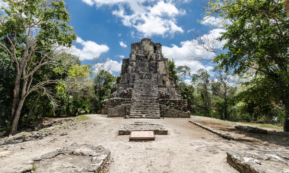 Ruinen von Muyil im Naturschutzgebiet Sian Ka’an