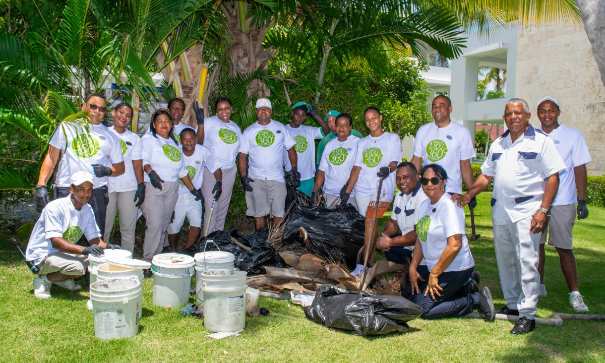 Princess Hotels staff planting trees