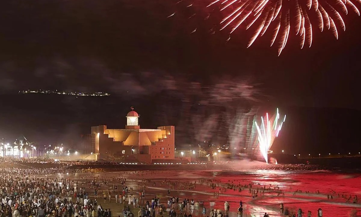 San Juan Night in Gran Canaria is famous for its lively atmosphere and large-scale celebrations