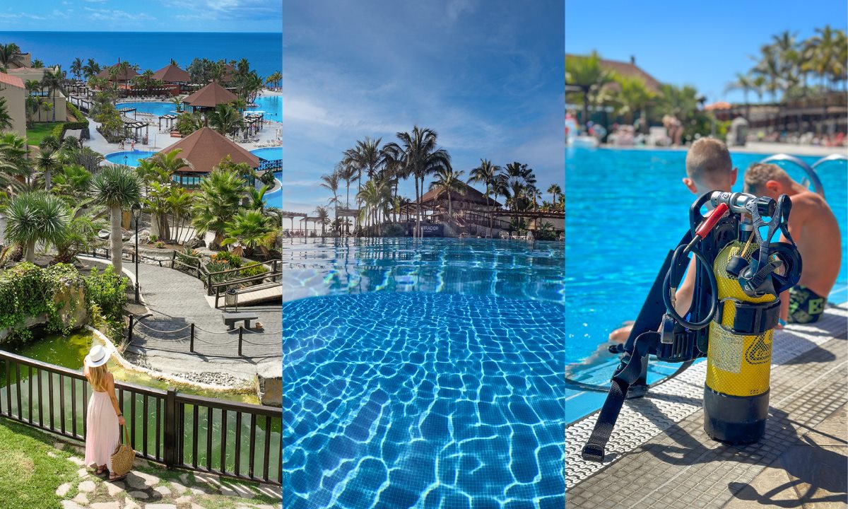Pools, Außenanlagen und Wasseraktivitäten des Hotels La Palma Princess