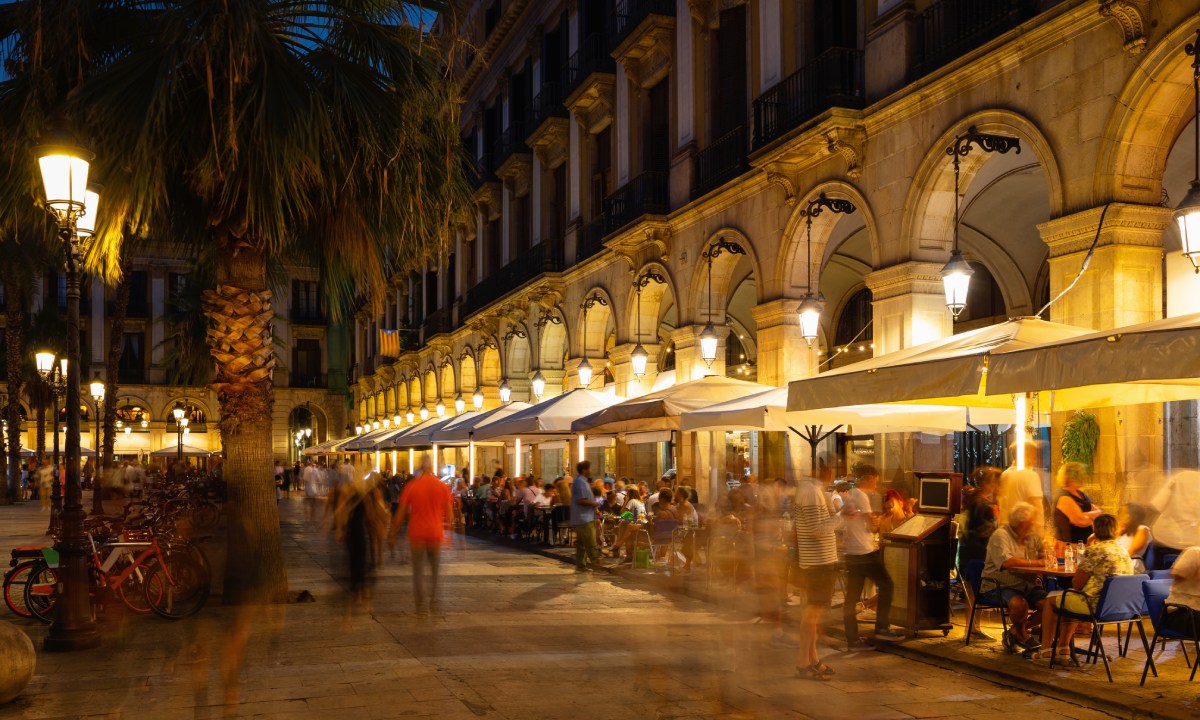 Barri Gòtic de noche