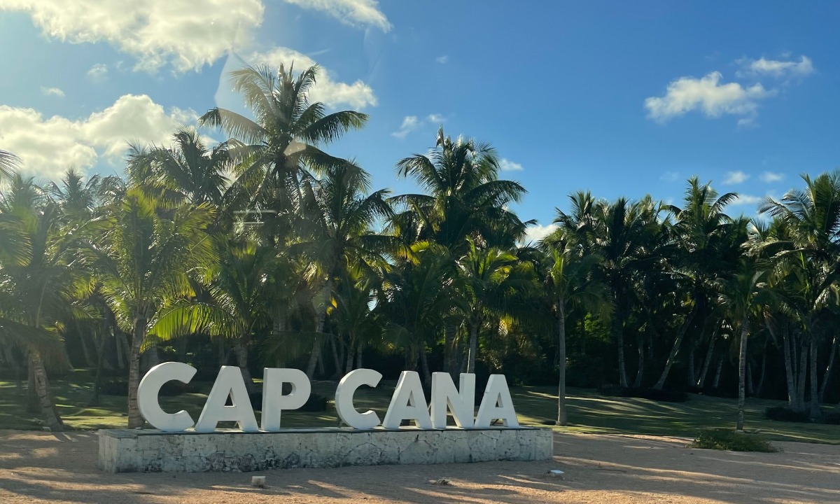 Cap Cana Schild