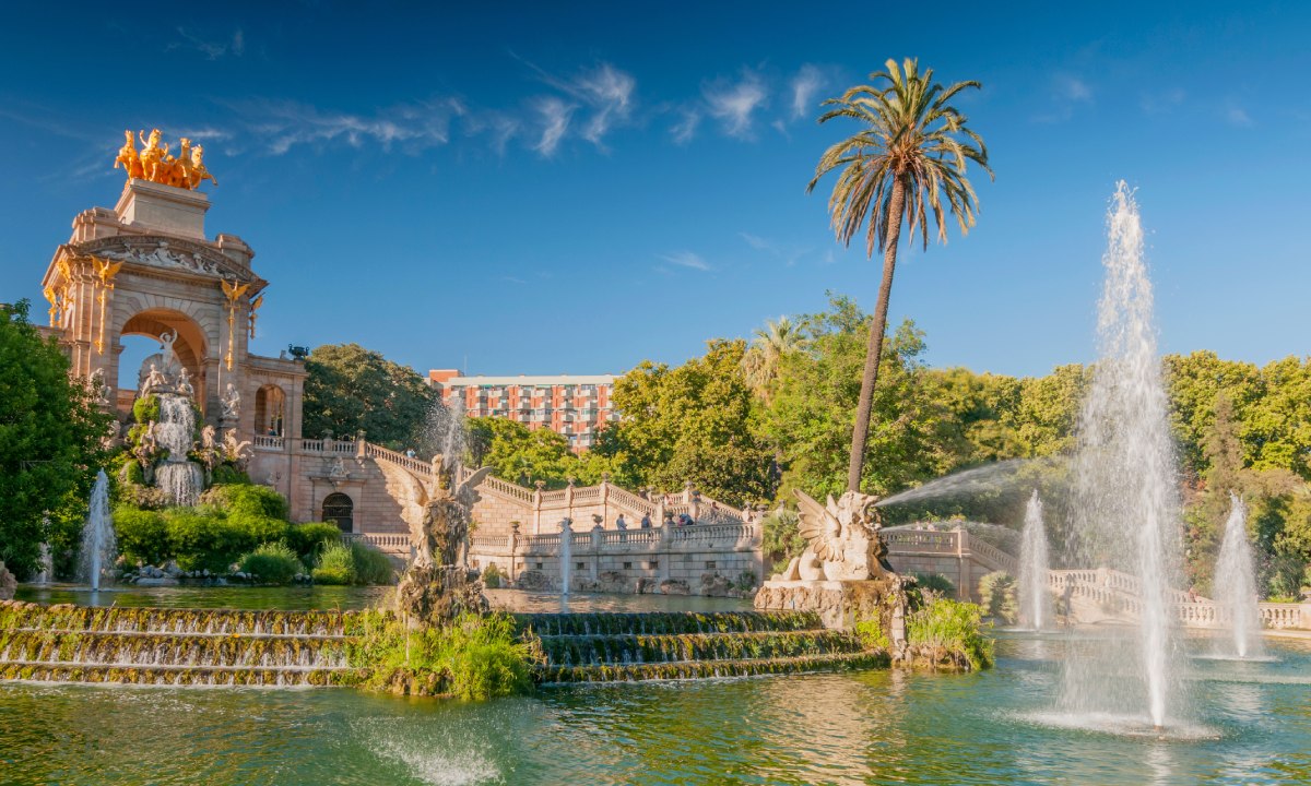 Fuente en Parc de la Ciutadella