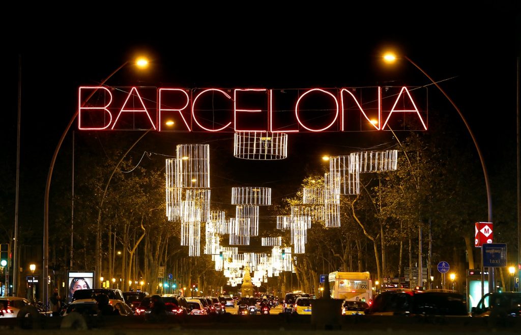 luces de Navidad Barcelona