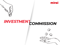 mirai comissões vs investimento