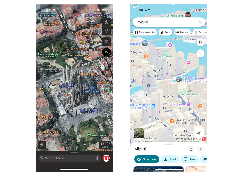 mirai motor reservas 3D maps